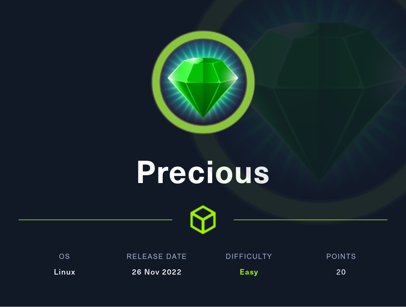 Precious box HTB